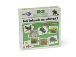 Hol laknak az állatok - Tudásfejlesztő puzzle