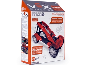 VEX Robotics hátrahúzós, több sebességes autó