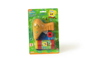 Spongyabob pisztoly buborékfúlyóval