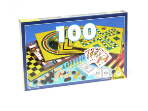 Játékgyűjtemény 100 társasjáték